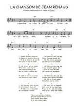La chanson de Jean Renaud